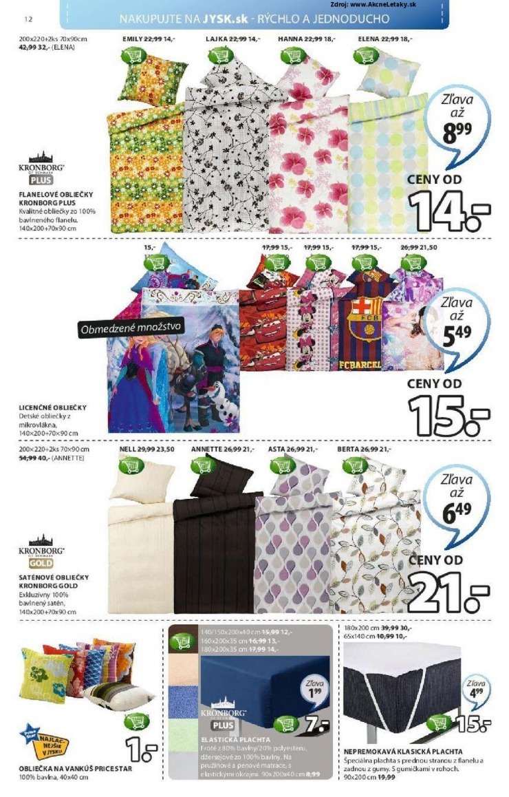 let�k akciov� ponuka Jysk strana 12