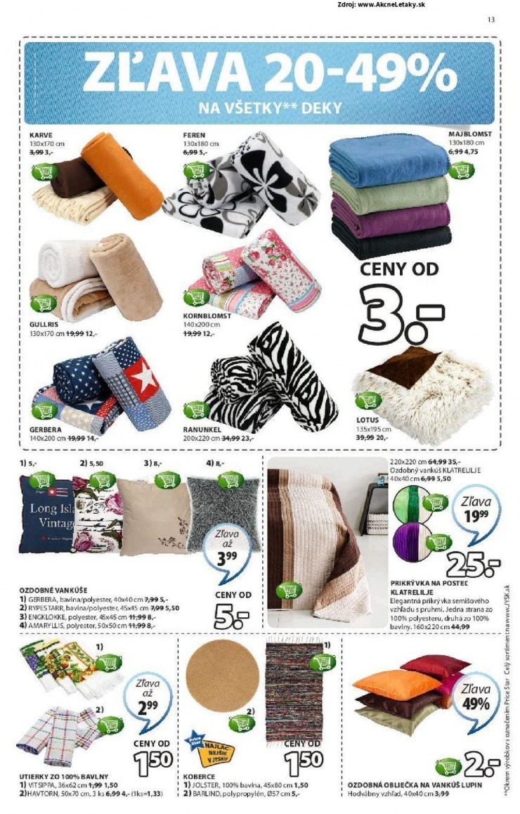let�k akciov� ponuka Jysk strana 13