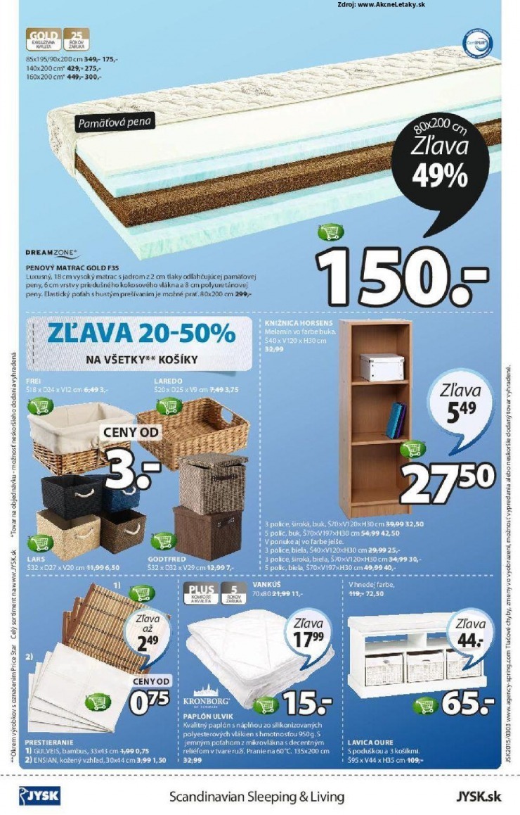 let�k akciov� ponuka Jysk strana 16