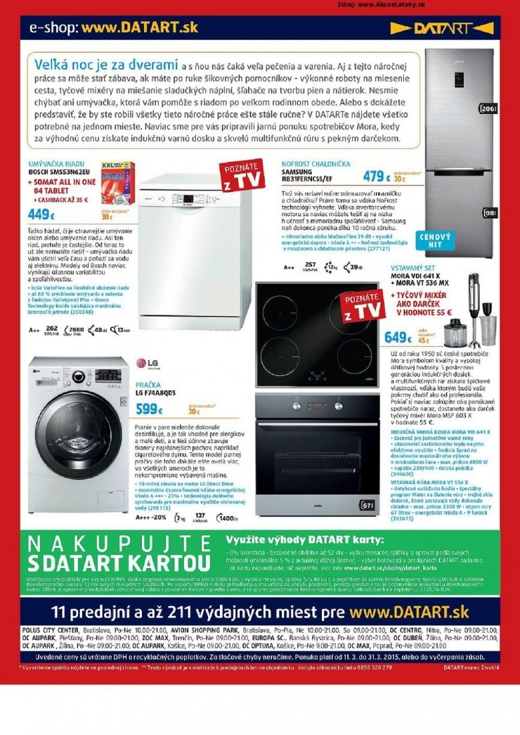 let�k Datart ak�n� let�k strana 4