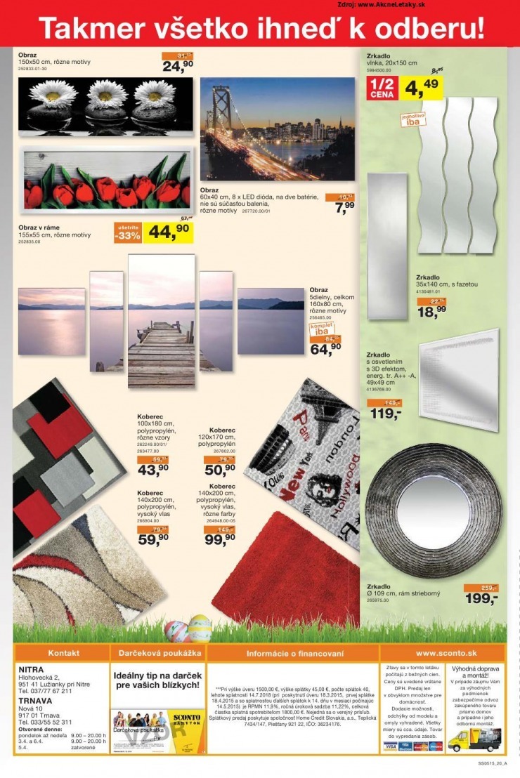 let�k Sconto n�bytok akciov� let�k strana 20