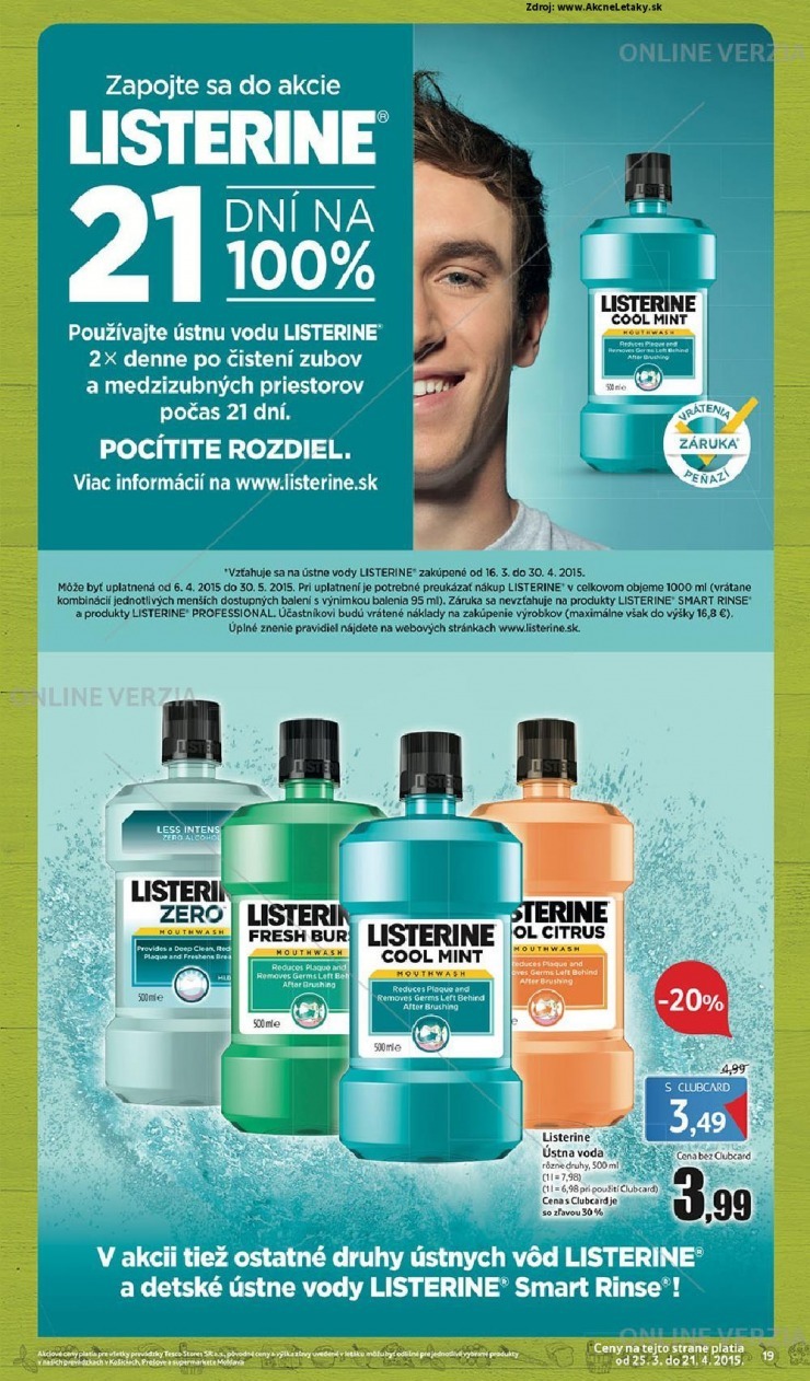 let�k Tesco let�k - skvel� ceny strana 19