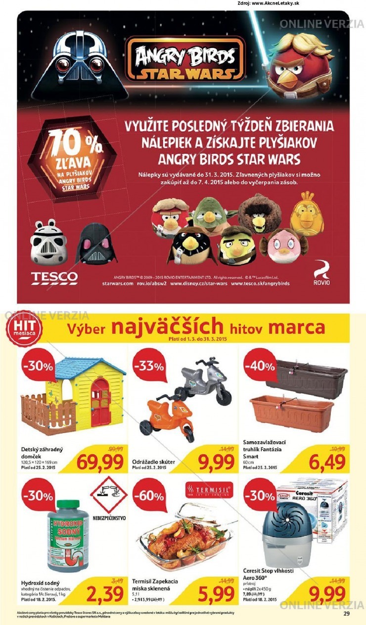 let�k Tesco let�k - skvel� ceny strana 29