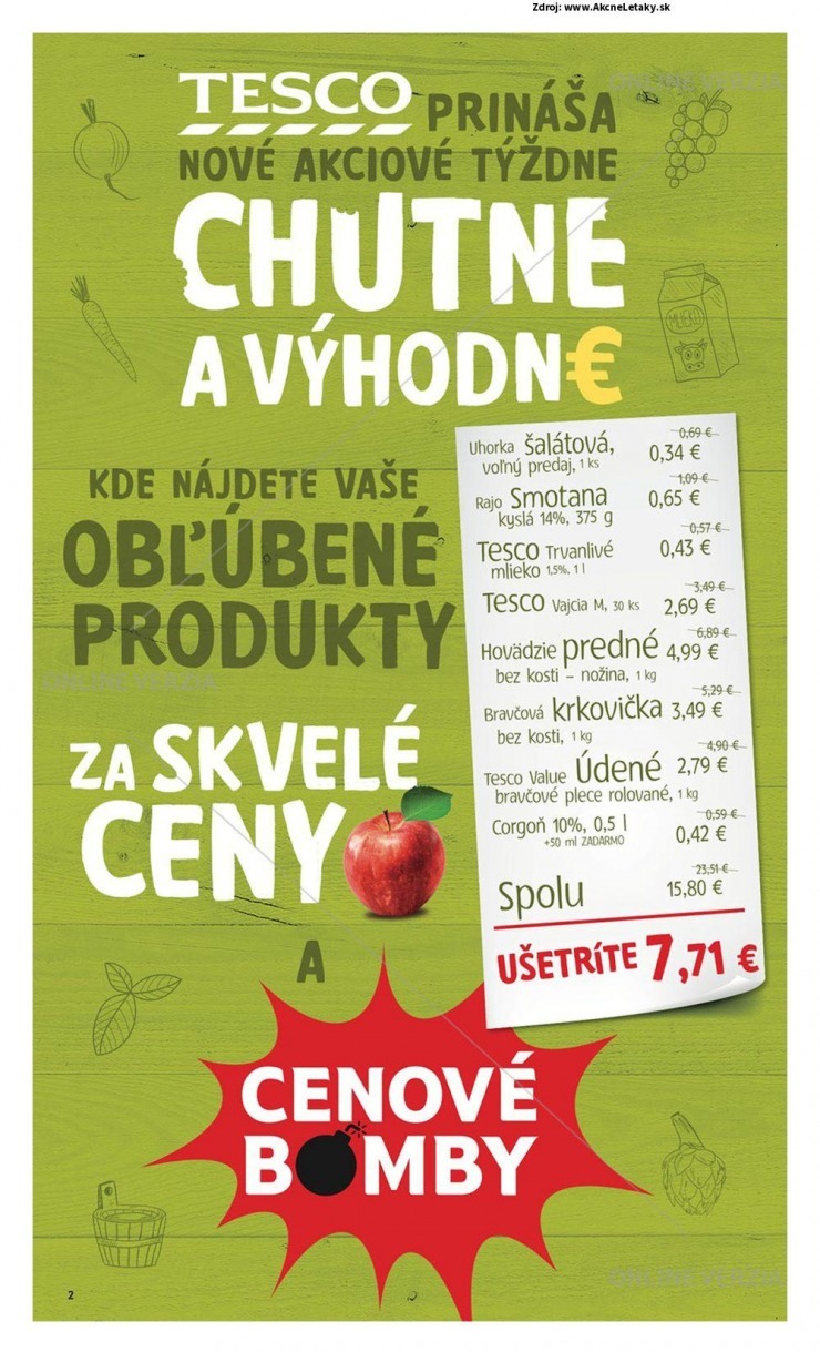 let�k ak�n� ponuka Tesco strana 2