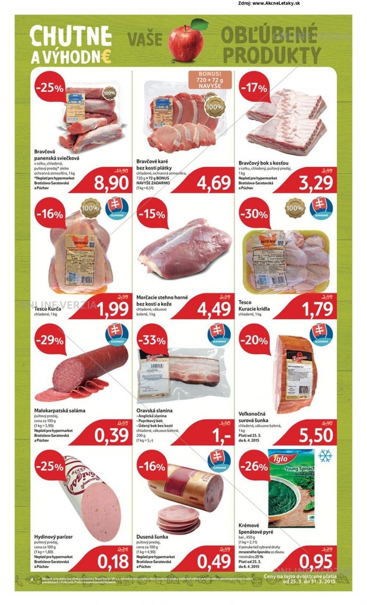 let�k ak�n� ponuka Tesco strana 4