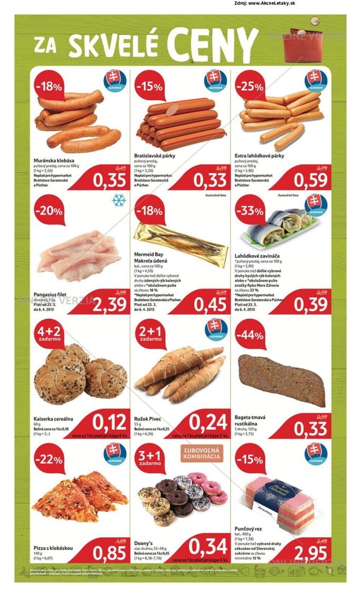 let�k ak�n� ponuka Tesco strana 5