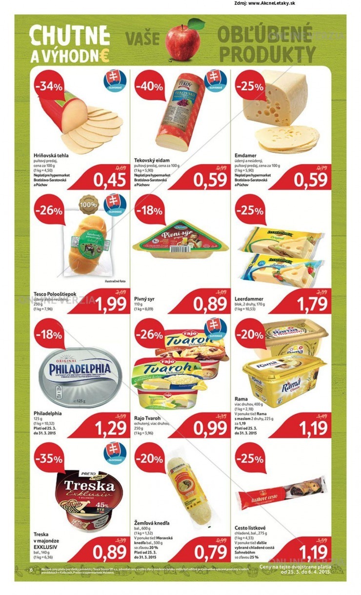 let�k ak�n� ponuka Tesco strana 6