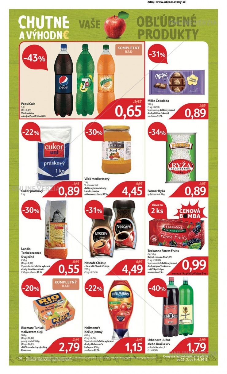 let�k ak�n� ponuka Tesco strana 10