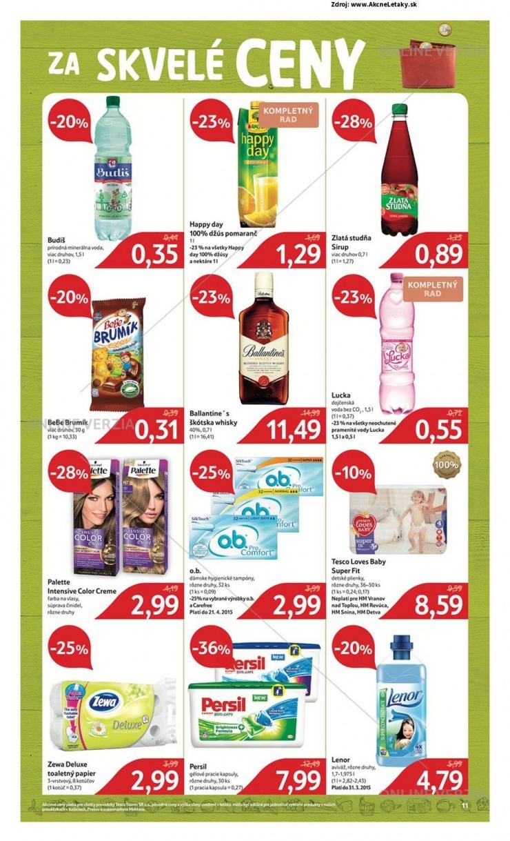 let�k ak�n� ponuka Tesco strana 11