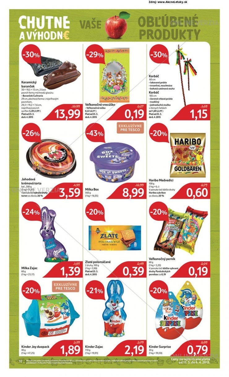 let�k ak�n� ponuka Tesco strana 12
