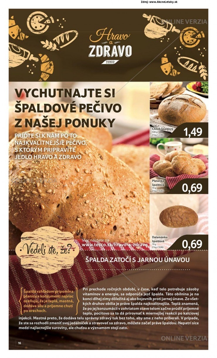 let�k ak�n� ponuka Tesco strana 16