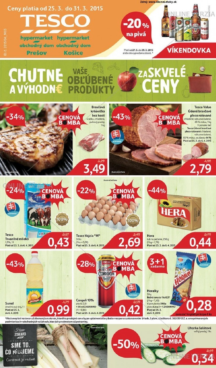 let�k Tesco extra ponuka strana 1