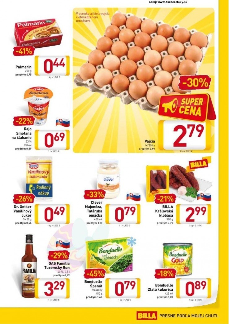 let�k �peci�lny Billa let�k - Vitamani strana 11