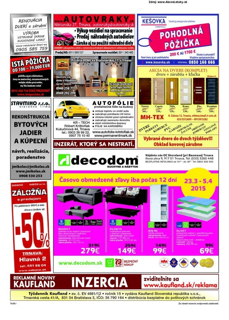 let�k �peci�lny let�k Kaufland strana 38