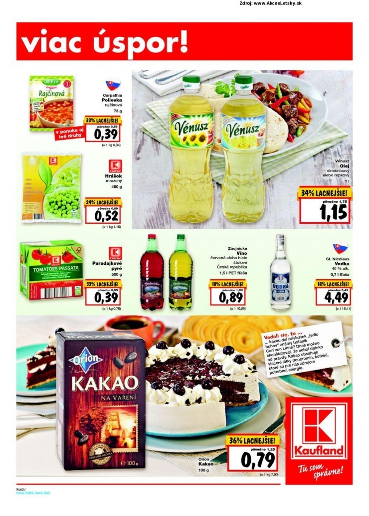 let�k akciov� Kaufland let�k - Ko�ice strana 3