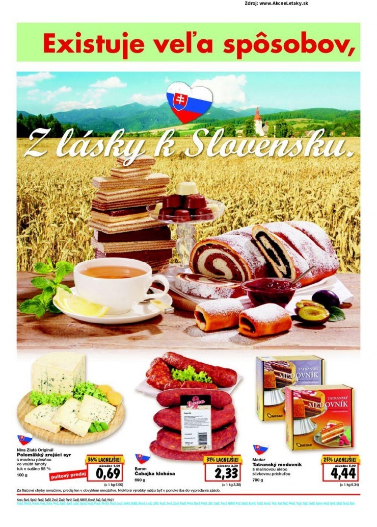 let�k akciov� Kaufland let�k - Ko�ice strana 4