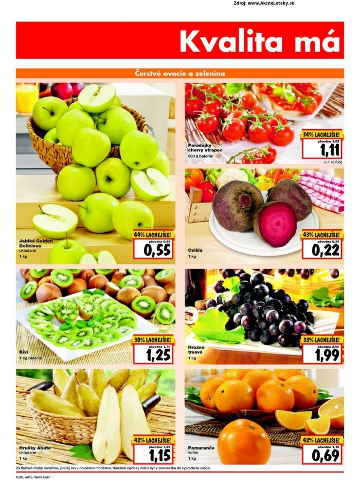 let�k akciov� Kaufland let�k - Ko�ice strana 6