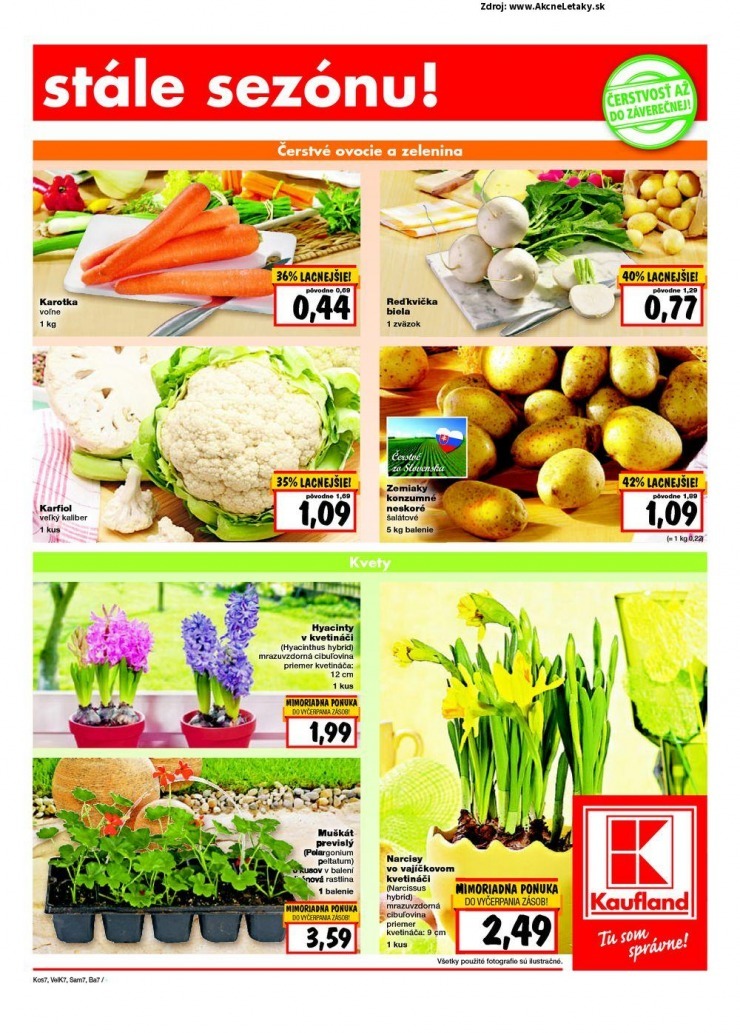 let�k akciov� Kaufland let�k - Ko�ice strana 7