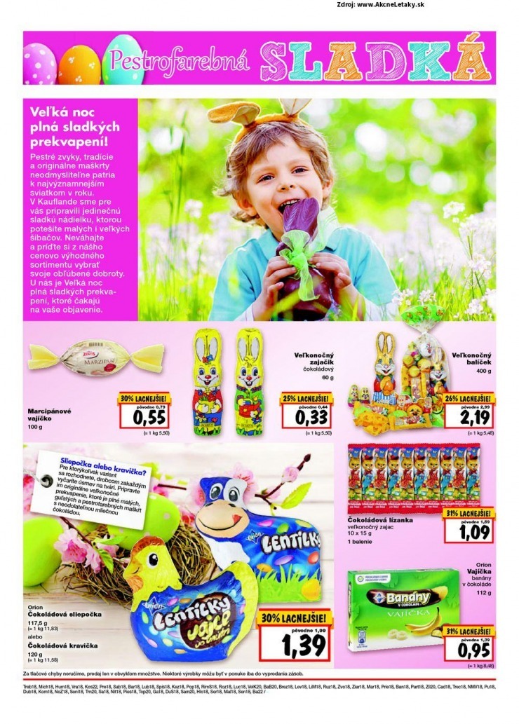 let�k akciov� Kaufland let�k - Ko�ice strana 22