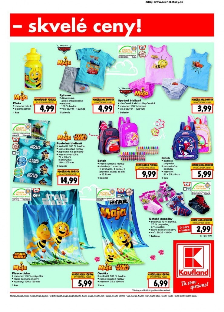let�k akciov� Kaufland let�k - Ko�ice strana 33