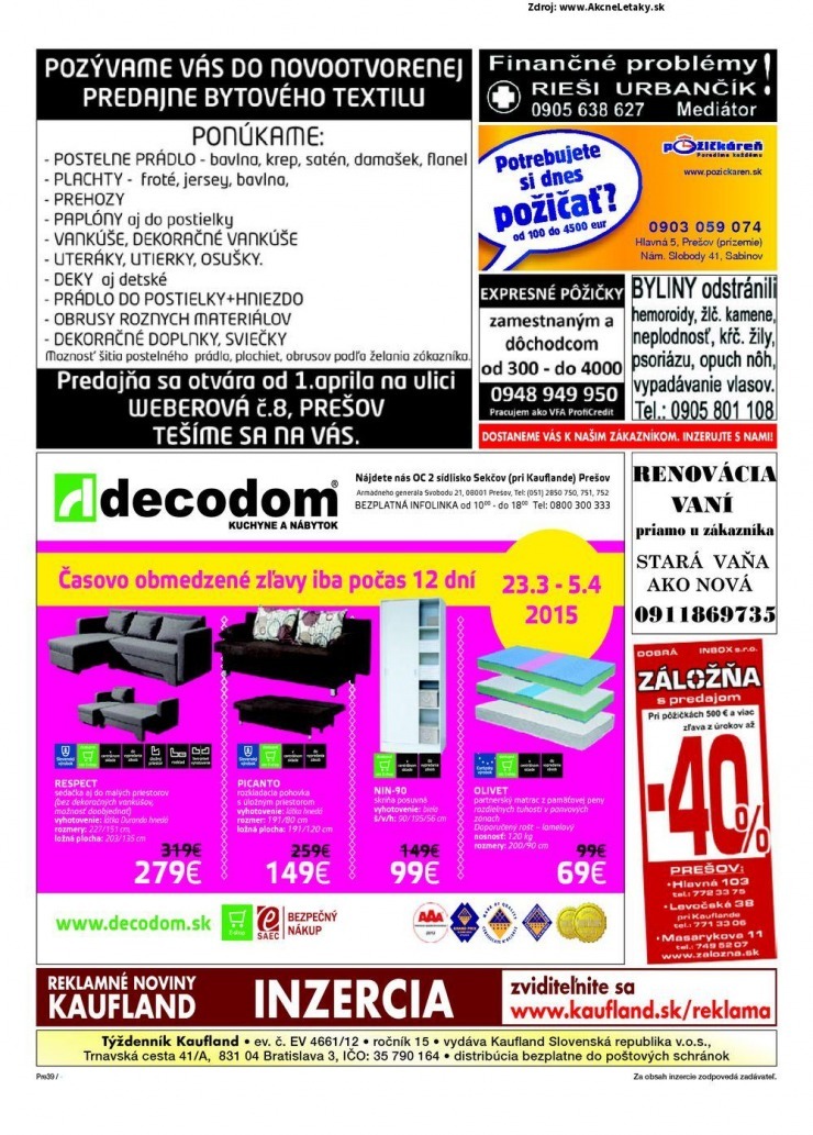 let�k extra ponuka Kaufland strana 39