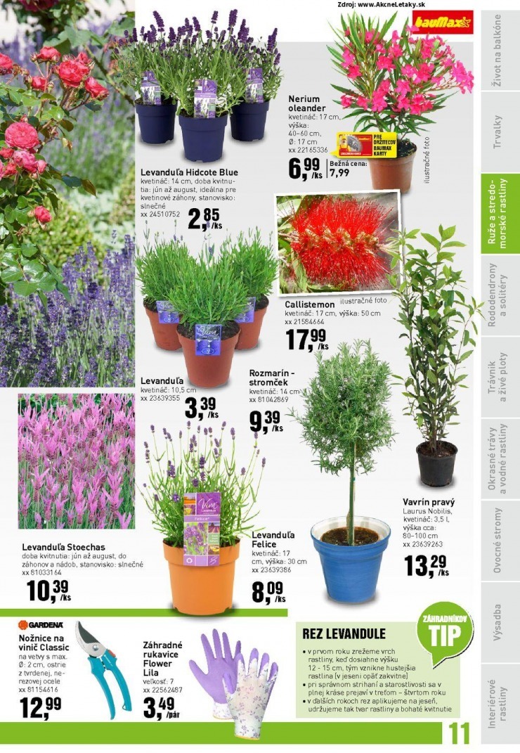 let�k bauMax Z�hradn� katal�g - jar 2015 strana 11