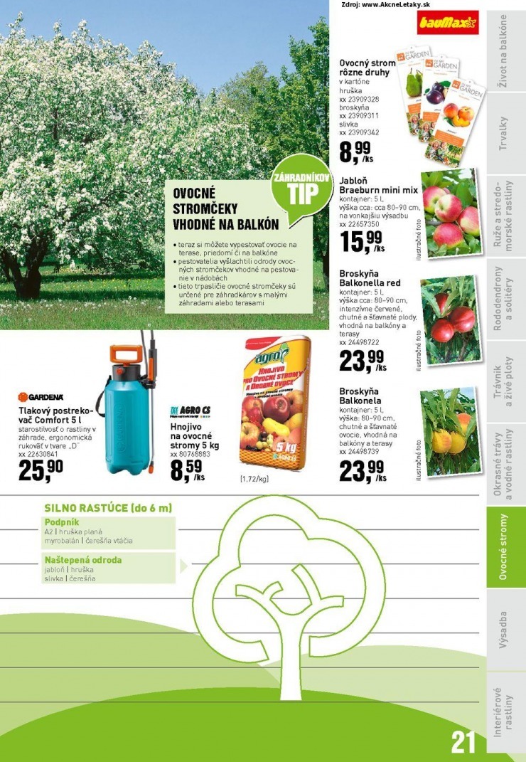 let�k bauMax Z�hradn� katal�g - jar 2015 strana 21