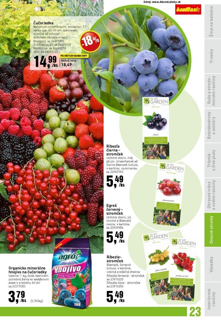 let�k bauMax Z�hradn� katal�g - jar 2015 strana 23