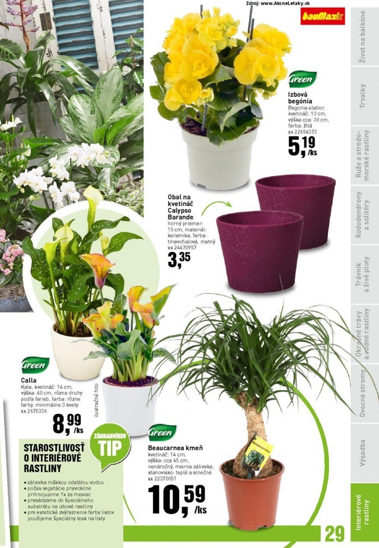 let�k bauMax Z�hradn� katal�g - jar 2015 strana 29