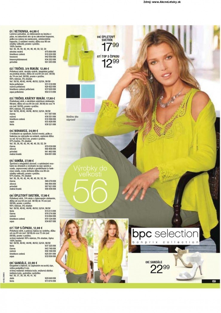 let�k �peci�lny let�k BonPrix strana 71