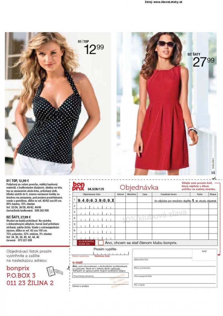 let�k �peci�lny let�k BonPrix strana 99