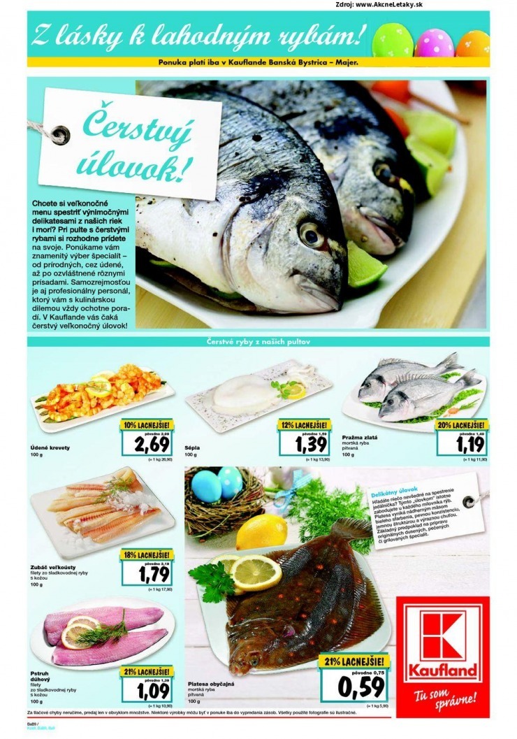 let�k akciov� Kaufland let�k - Bansk� Bystrica strana 9