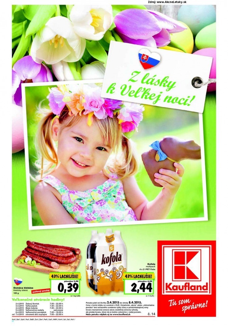 let�k �peci�lna ponuka Kaufland - Ko�ice strana 1
