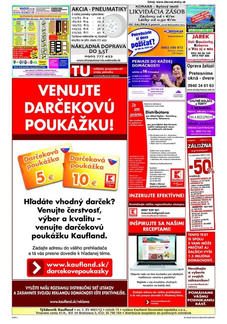 let�k �peci�lna ponuka Kaufland - Ko�ice strana 31