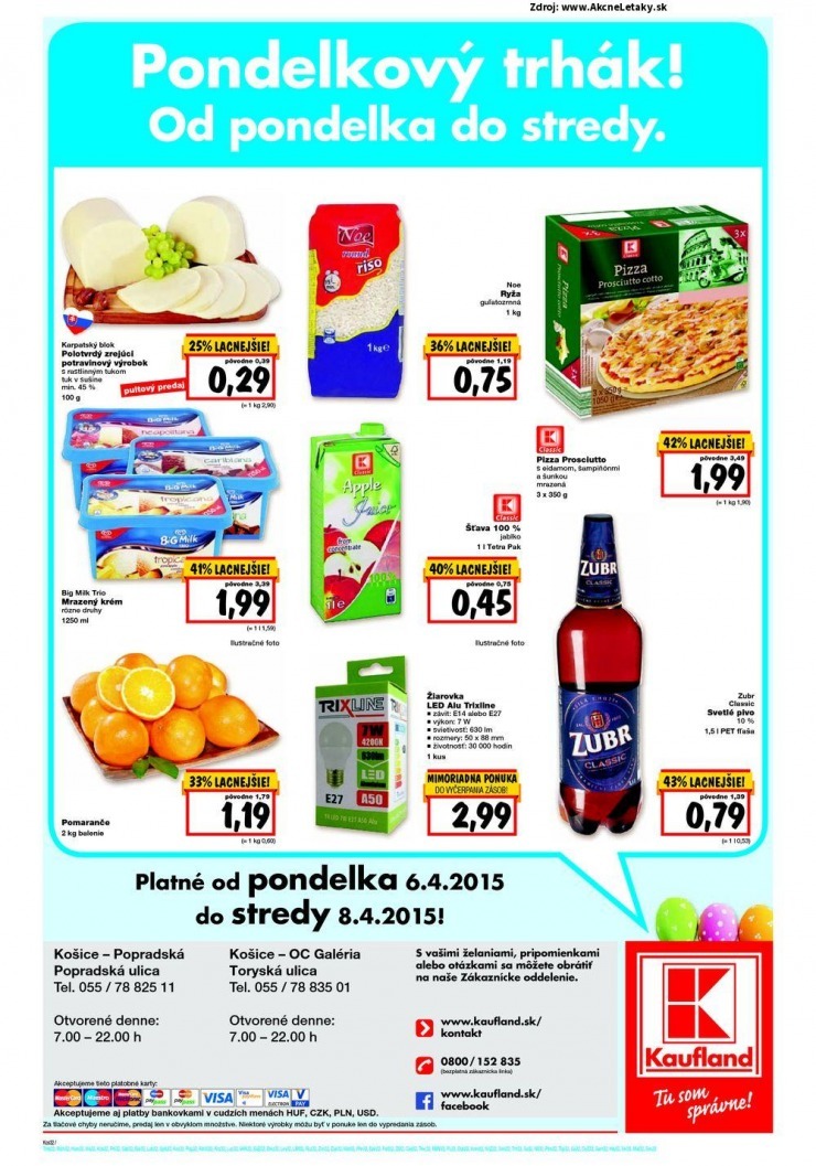 let�k �peci�lna ponuka Kaufland - Ko�ice strana 32