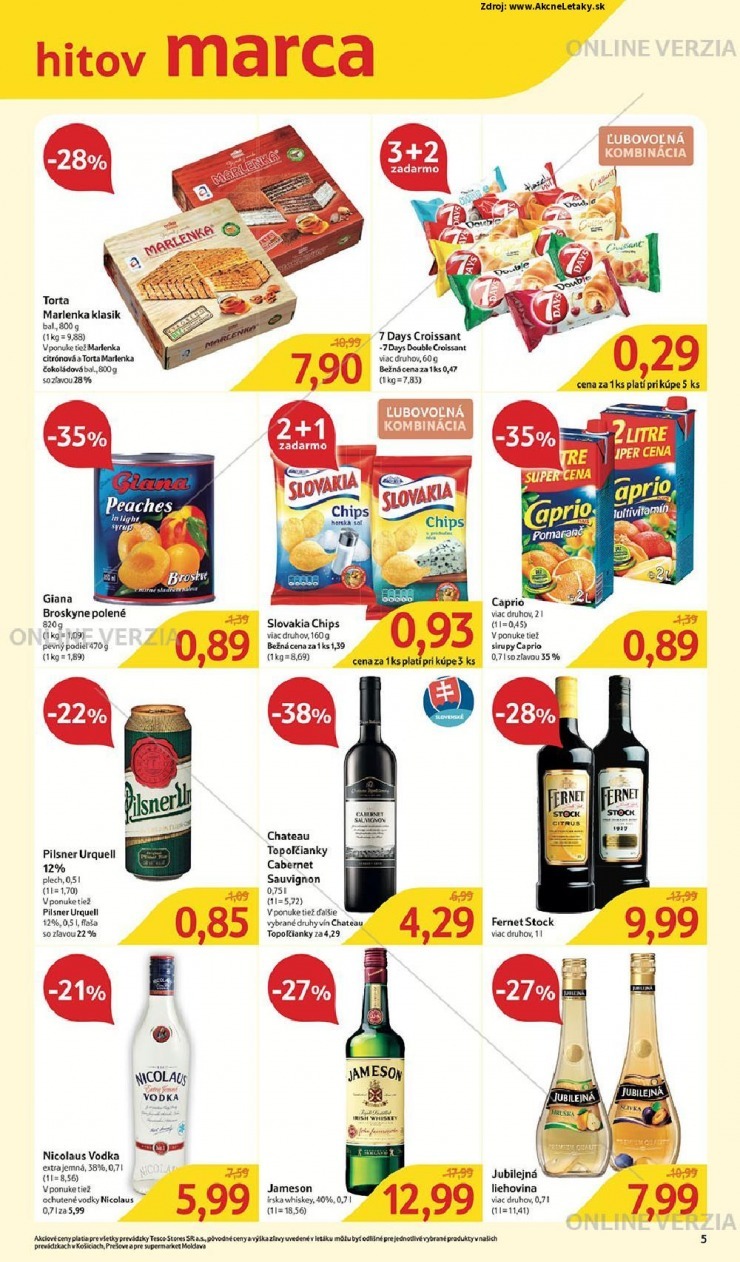 let�k akciov� let�k Tesco strana 5