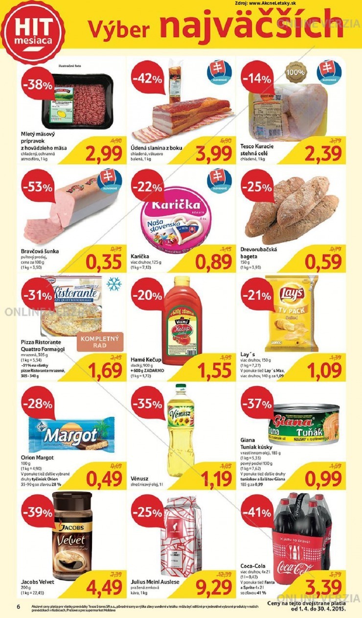 let�k akciov� let�k Tesco strana 6