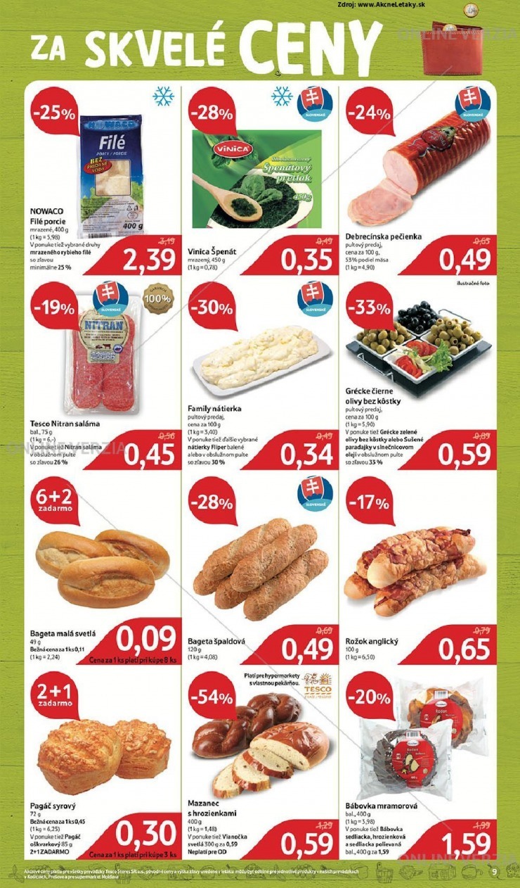 let�k akciov� let�k Tesco strana 9