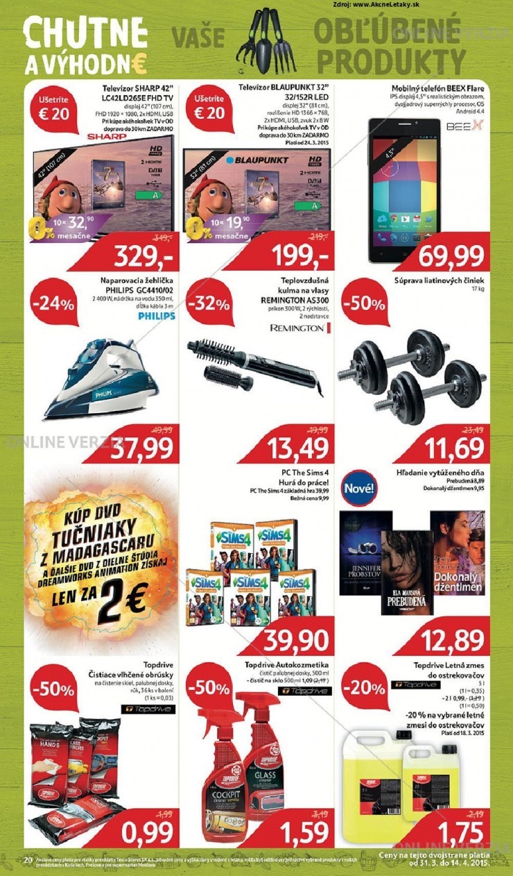 let�k akciov� let�k Tesco strana 20