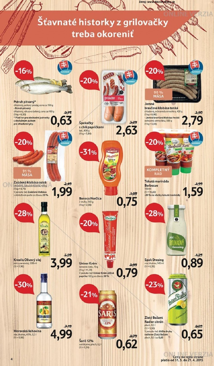 let�k Tesco let�k - Katal�g Grilovacia sez�na sa za��na strana 4