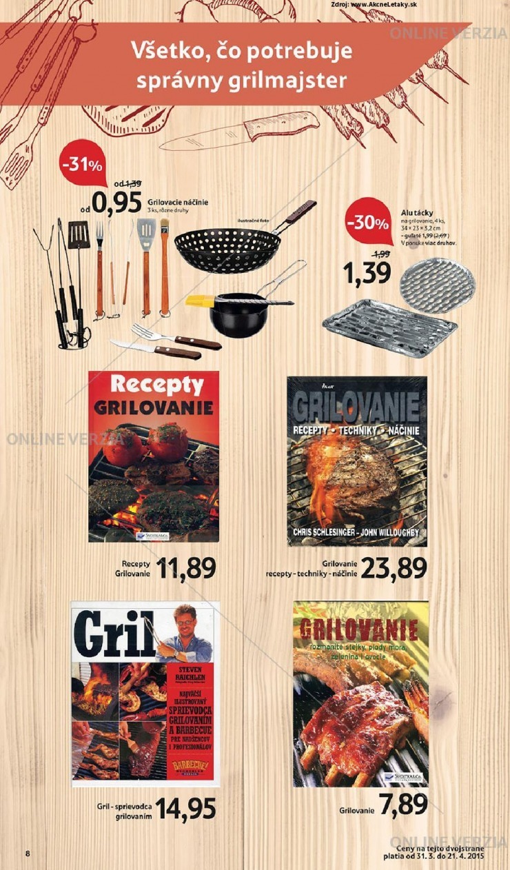 let�k Tesco let�k - Katal�g Grilovacia sez�na sa za��na strana 8