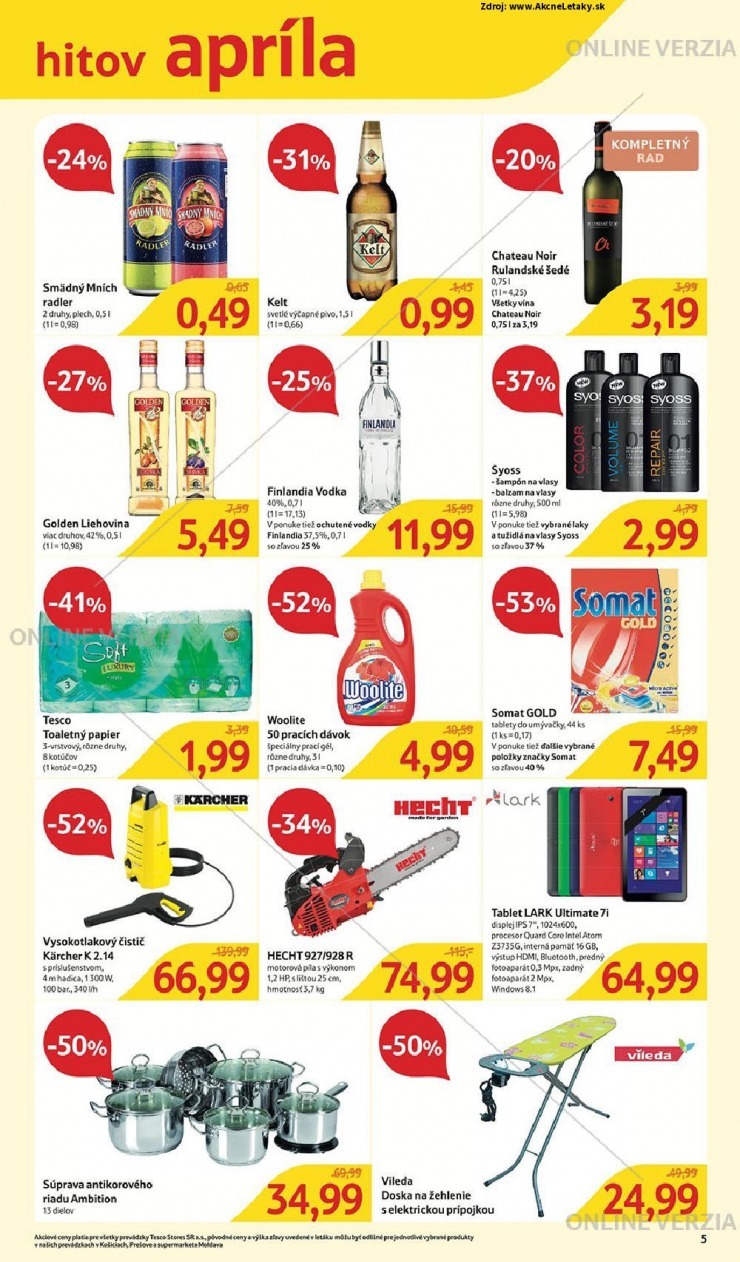 let�k extra Tesco let�k strana 5
