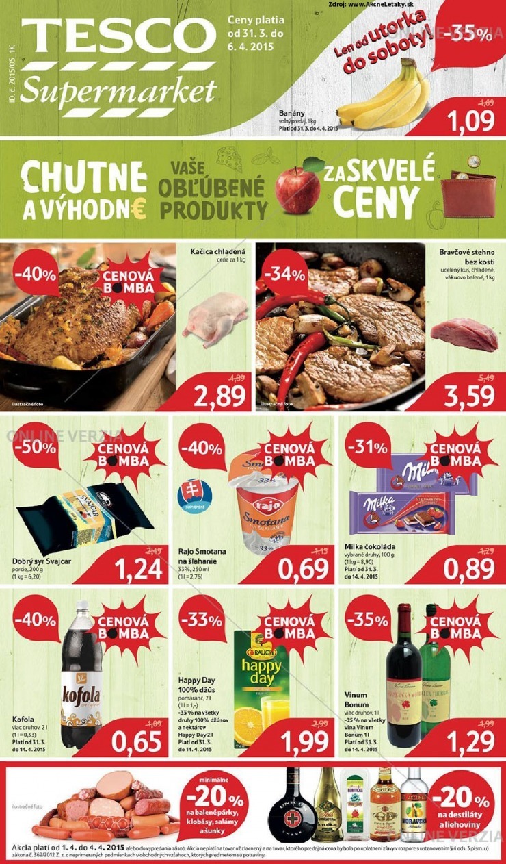 let�k aktu�lna ponuka Tesco strana 1