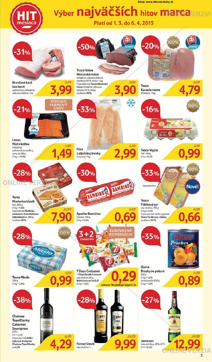let�k aktu�lna ponuka Tesco strana 3