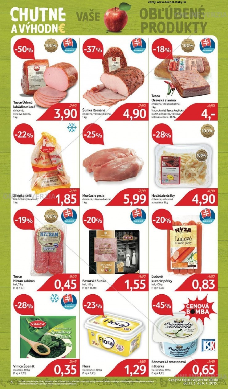 let�k aktu�lna ponuka Tesco strana 6