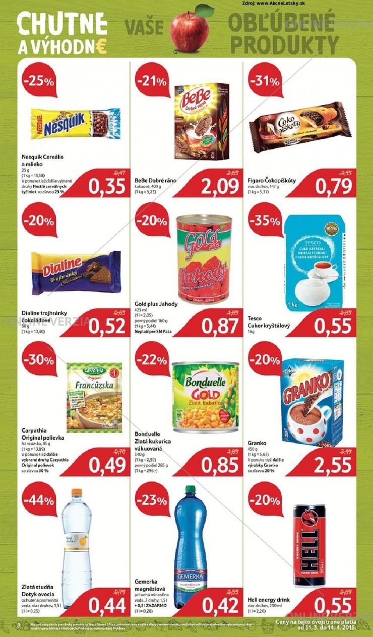 let�k aktu�lna ponuka Tesco strana 8