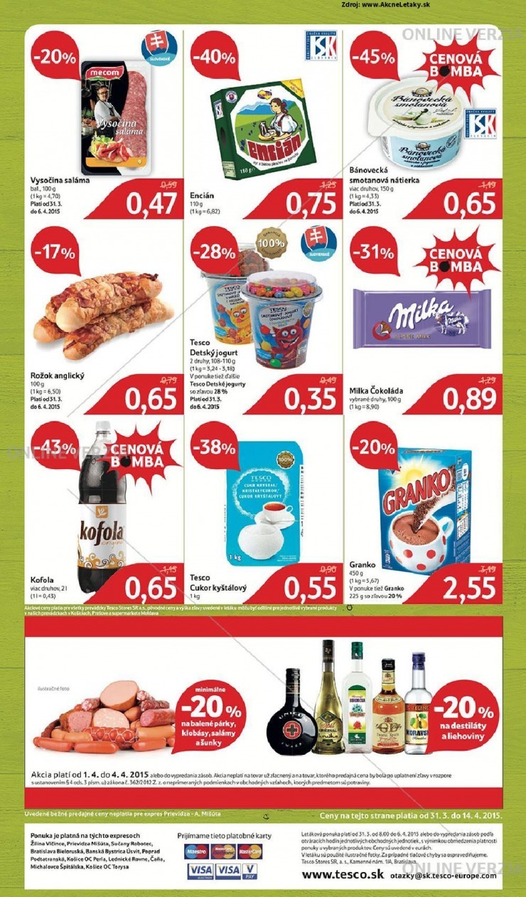 let�k Tesco aktu�lna ponuka strana 2