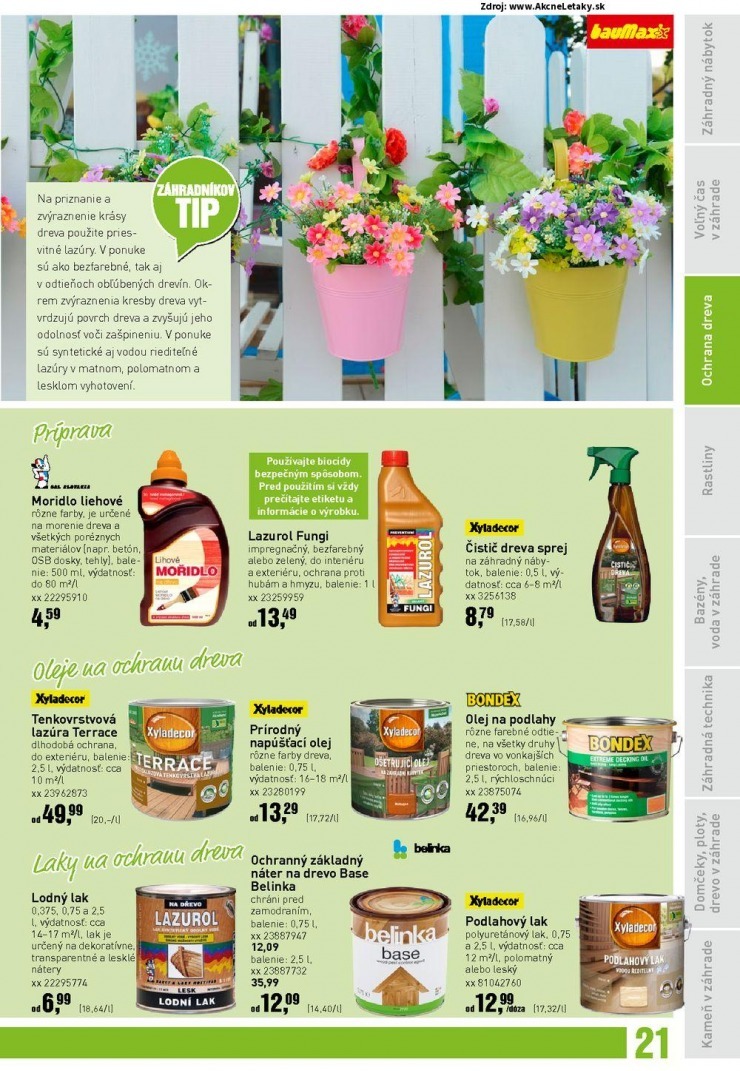 let�k aktu�lny katal�g bauMax strana 21
