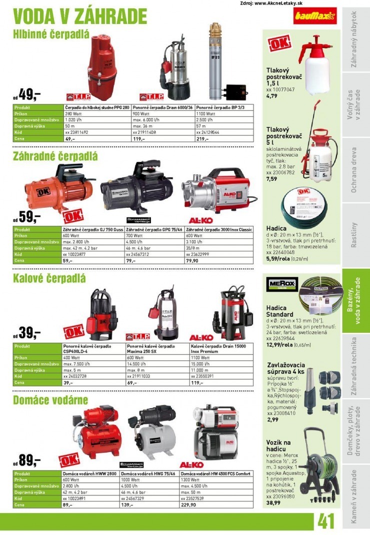 let�k aktu�lny katal�g bauMax strana 41