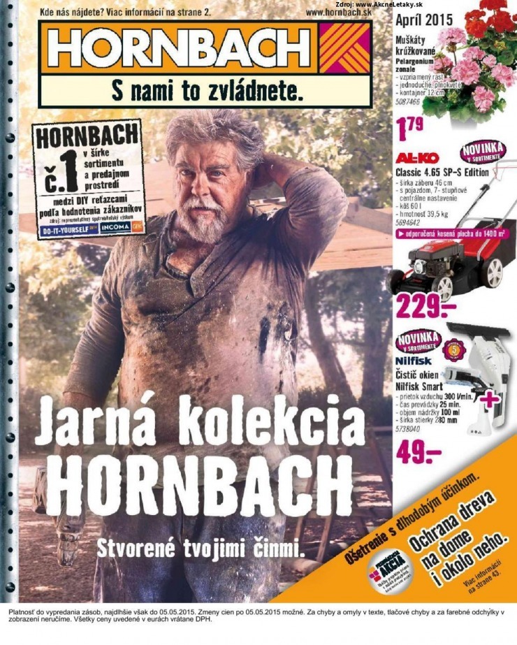let�k let�k HORNBACH - Jarn� kolekcia strana 1